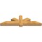Ekena Millwork Kennewick Rough Sawn Timber Gable Bracket, Western Red Cedar, 72"W x 21"H x 6"D x 6"F, 7/12 Pitch GBW072X21X0606KEN00RWR - alternate 4